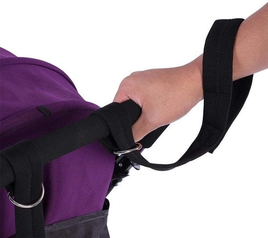 Cinturone di sicurezza per passeggino - Raccordo universale - Cinturone anti-perdita - Cinturone regolabile con chiusura a gomito