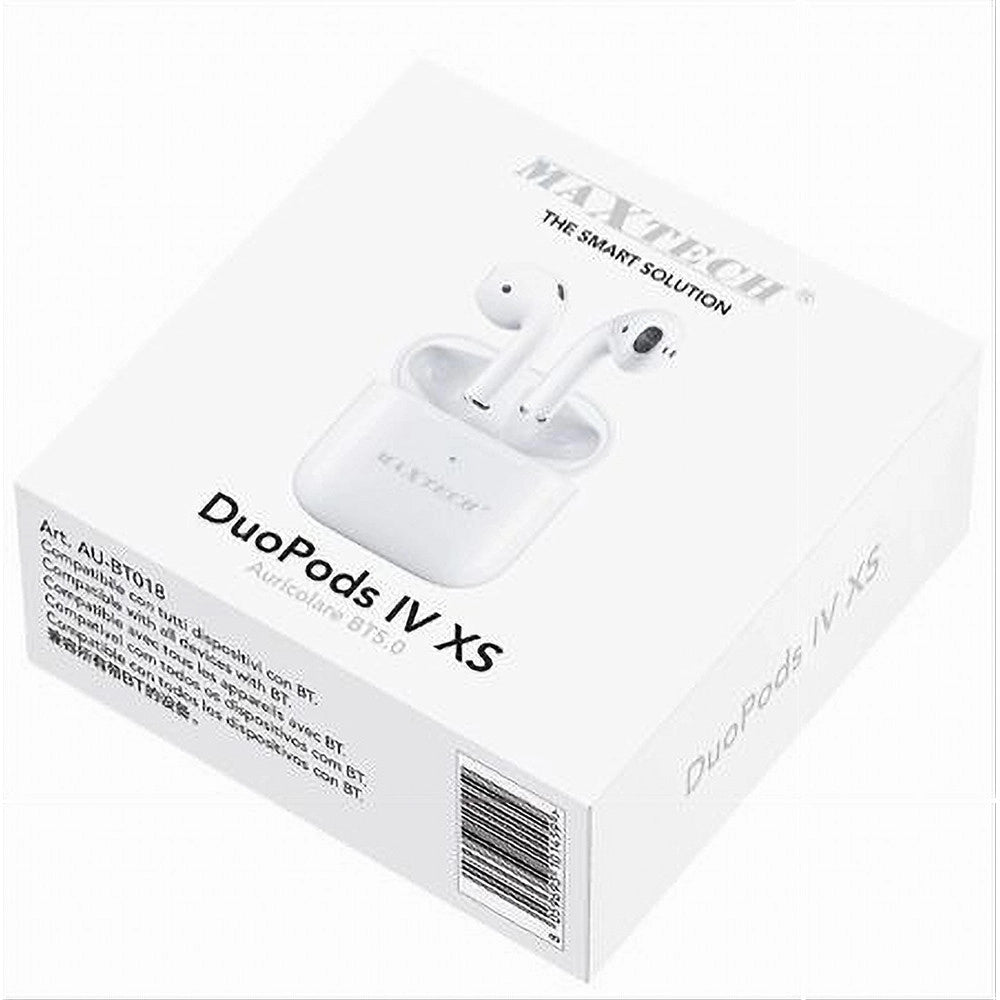 Trade Shop - Auricolari Bluetooth Bt5.0 Stereo Cordless Duopods Iv Xs Smartphone Au-bt018 -