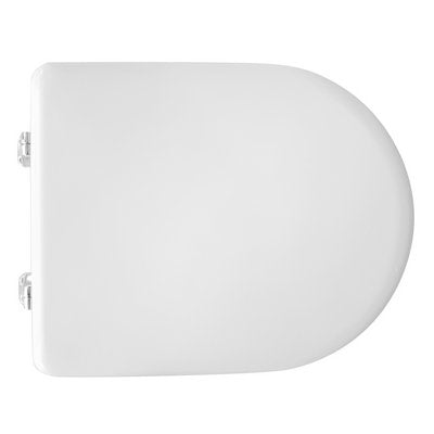 Copriwater compatibile per WC Dolomite vaso Quadrarco 1 forma 7 Bianco