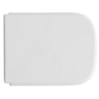 Copriwater compatibile per WC Azzurra vaso Iris forma 8 Bianco