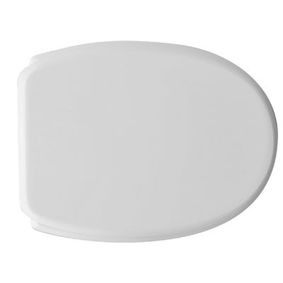 Copriwater compatibile per WC azzurra vaso Zeus forma 4 Bianco