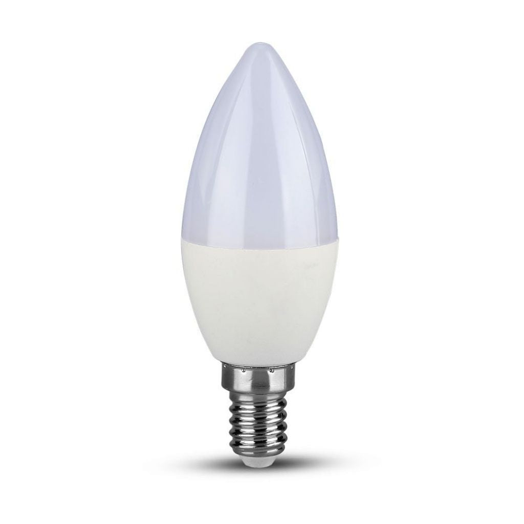 Bulbo LED - Samsung Chip 7W E14 Candela di plastica 3000K