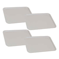 KIT SET 4 PZ VASSOIO PAPERINO DA CUCINA CM IN PLASTICA RESISTENTE 30 X 40 CM