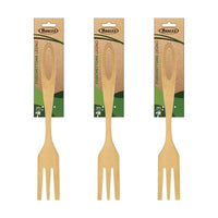 KIT SET 3 PZ MAURY'S FORCHETTONE IN LEGNO 33 CM