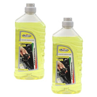 KIT SET  2 PZ LIQUIDO PROFESSIONALE PER RADIATORE GIALLO PER RAFFREDDAMENTO 1 LT
