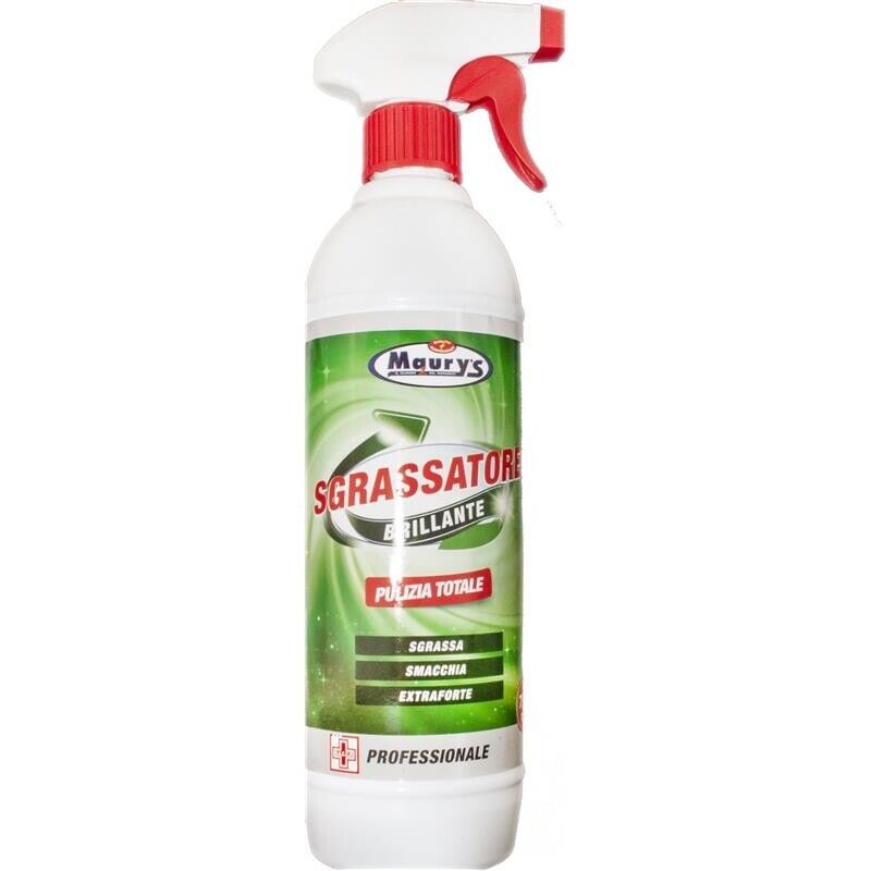 KIT SET 4 PZ MAURY'S PROFESSIONAL SPRAY SGRASSATORE 750ML