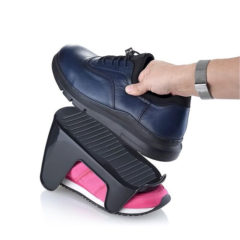 KIT SET 4 PZ MAURY'S PORTASCARPE SALVASPAZIO IN PLASTICA 25 X 10 X H15 CM