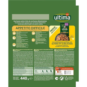 ULTIMA CROCCHETTE PER GATTO 440 GR GUSTO TROTA PER GATTI CON APPETITO DIFFICILE