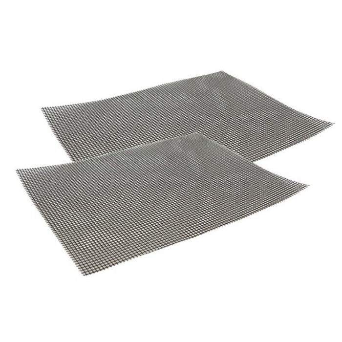 KIT SET 4 PZ MAURY'S GRILL  TAPPETINI A RETE BARBECUE ANTIADERENTE 36 X 42 CM OKS