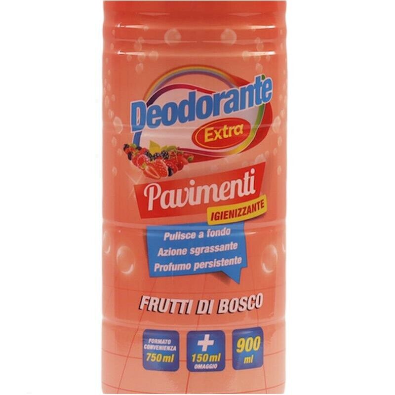 KIT SET 4 PZ MAURY'S DETERGENTE PAVIMENTI 900 ML FRUTTI DI BOSCO
