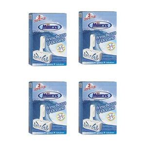 KIT SET 4 PZ MAURY'S TAVOLETTA WC 3PZ OCEAN