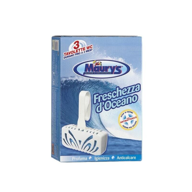 KIT SET 4 PZ MAURY'S TAVOLETTA WC 3PZ OCEAN