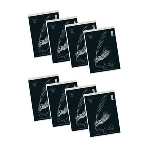 KIT SET 8 PZ MAURY'S BLOCK NOTES FORMATO A7