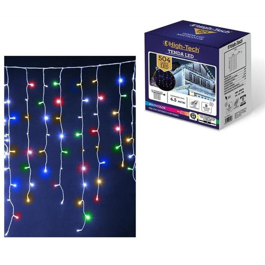 HIGH-TECH TENDA 504 LED MULTICOLOR 8 GIOCHI DI LUCE