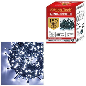 HIGH-TECH FILO LED 180 BIANCO GHIACCIO