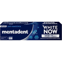 SET 4 DENTIFRICI MENTADENT WHITE NOW ANTI MACCHIA IN FORMATO DA 75 ML