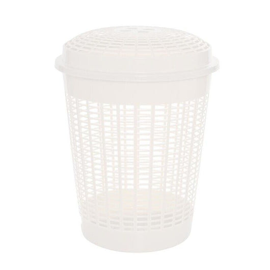 CESTONE MULTIUSO PABLO FORATO CON COPERCHIO CAPIENZA 60 LT COLORE BIANCO