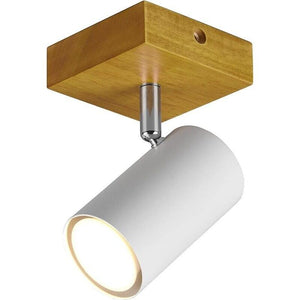 MARLEY FARETTO CON BASE IN ACCIAIO BIANCO DA H16.5 CM