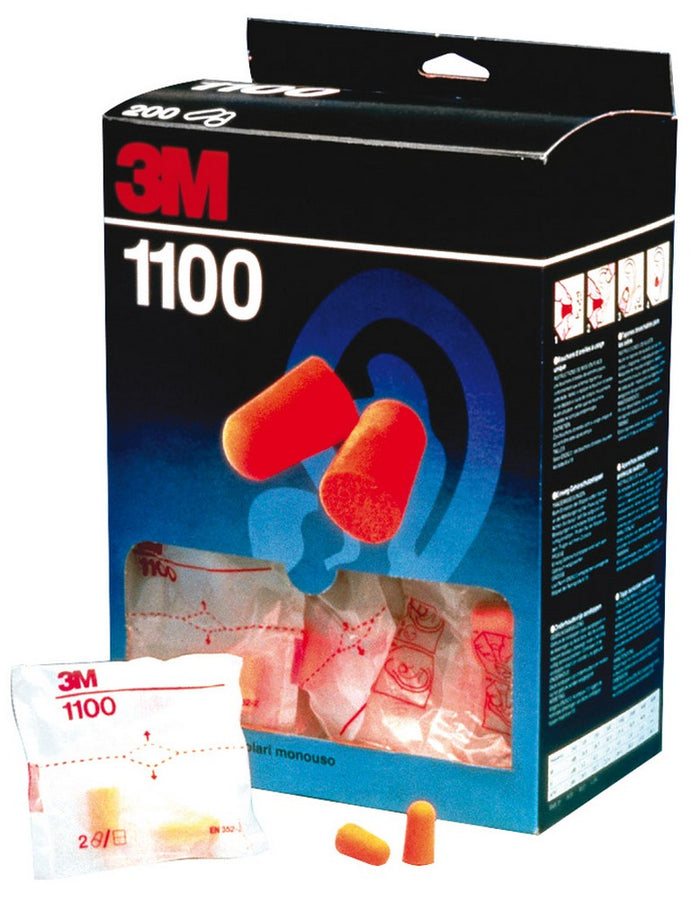 tappi auricolari monouso 1100 cf.200 coppie cod:ferx.vit21935