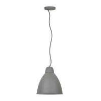 OK LAMPADARIO A SOSPENSIONE TORTORA CON FINITURA OPACA 30 X 30 X H135 CM