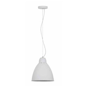LAMPADARIO A SOSPENSIONE BIANCO CON FINITURA OPACA 30 X 30 X H135 CM