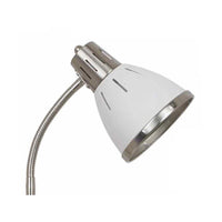 LAMPADA A PIANTANA IN METALLO BIANCO 35 X 20.5 X H137 CM