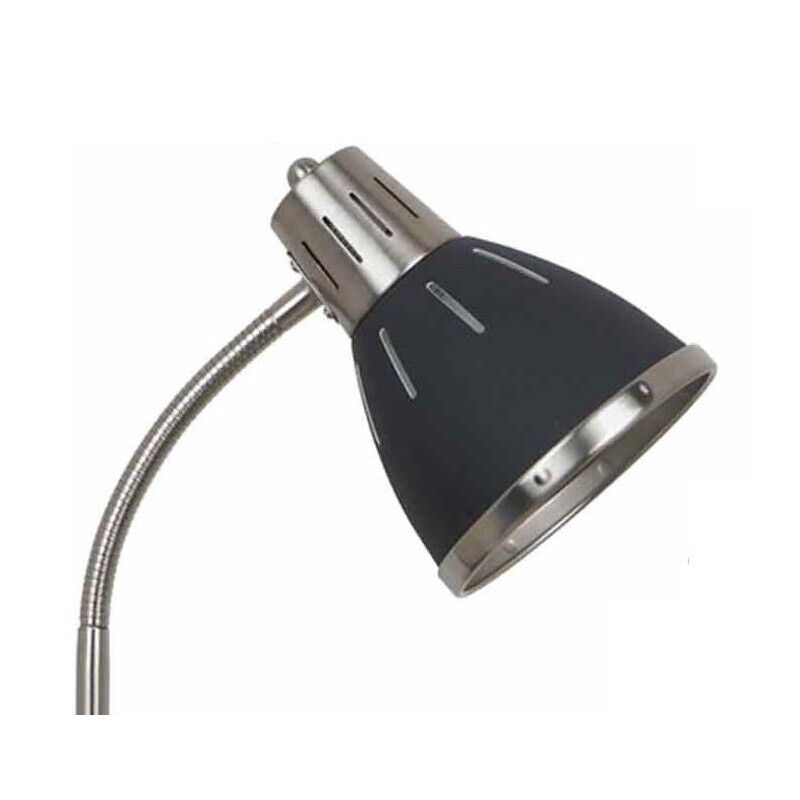 LAMPADA A PIANTANA IN METALLO NERO 35 X 20.5 X H137 CM