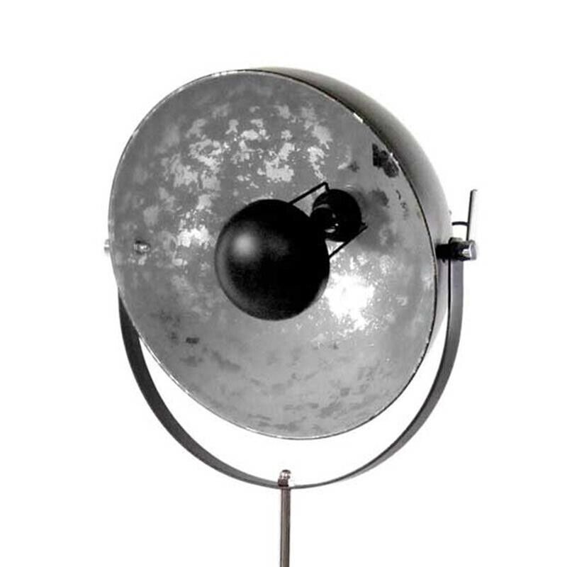 LAMPADA A PIANTANA INDUSTRIAL RICHIUDIBILE E REGOLABILE 55 X 40 X 160 CM SILVER