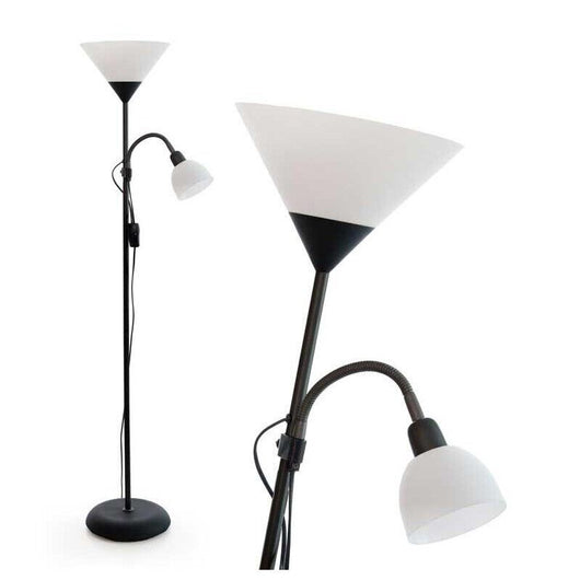 LIGHT PIANTANA DOPPIA IN METALLO 40 X 175 CM COLORE NERO