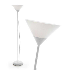 MAURY'S LAMPADA A PIANTANA DI METALLO 24X24X175 CM IN COLORE BIANCO