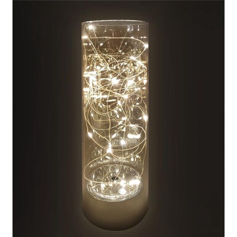 HIGH-TECH LAMPADA A CILINDRO CON 30 MICROLED COLORE CALDO