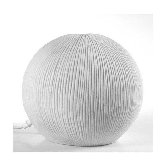 LAMPADA DA TAVOLO LIGHT TONDA DA 28 CM IN COLORE BIANCO