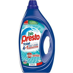 SET 4 PZ BIOPRESTO DETERSIVO PER LAVTRIECE DA 35 LAVAGGI IGIENE E FRESCHEZZA