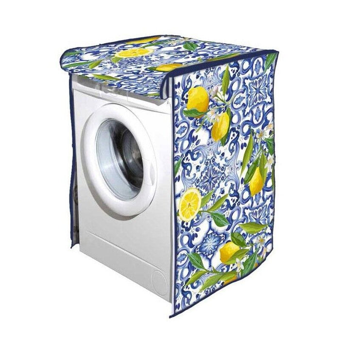 MAURY'S COPRILAVATRICE CON FANTASIA PANAREA 60X60X80 CM IN STILE SICILIANO