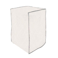 MAURY'S COPRILAVATRICE IN TESSUTO 60X60X80CM IN COLORE BIANCO