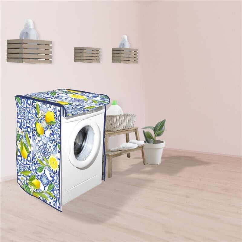 MAURY'S COPRILAVATRICE CON FANTASIA PANAREA 60X60X80 CM IN STILE SICILIANO