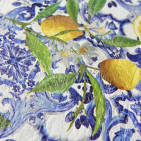 MAURY'S COPRILAVATRICE CON FANTASIA PANAREA 60X60X80 CM IN STILE SICILIANO