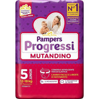 PANNOLINI PAMPERS PROGRESSI MUTANDINO 68 PEZZI NEW JUNIOR TAGLIA 5