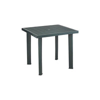 MAURY'S TAVOLO FIOCCO DA ESTERNO 80 X 75 X 72 CM VERDE