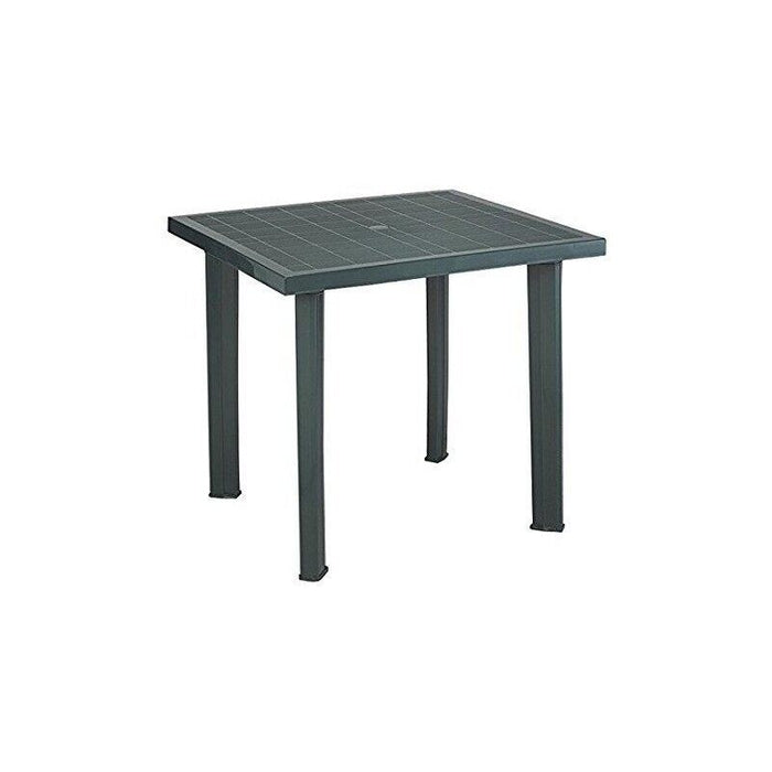 MAURY'S TAVOLO FIOCCO DA ESTERNO 80 X 75 X 72 CM VERDE