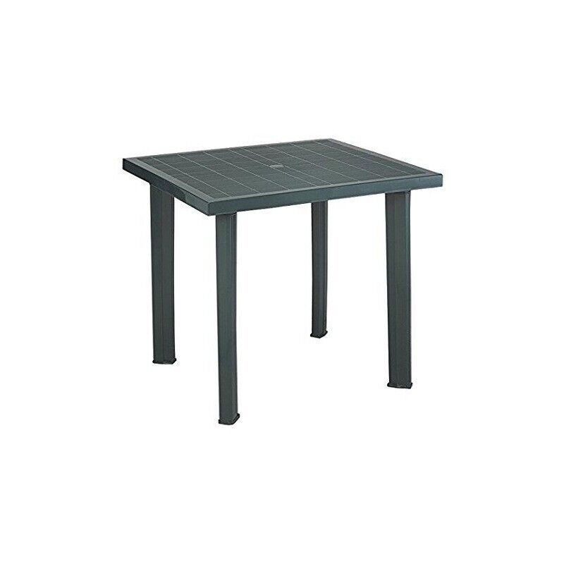 MAURY'S TAVOLO FIOCCO DA ESTERNO 80 X 75 X 72 CM VERDE