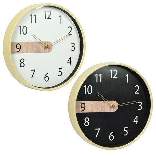 MAURY'S OROLOGIO DA PARETE WOODY TONDO DA 30 CM IN COLORE ASSORTITO