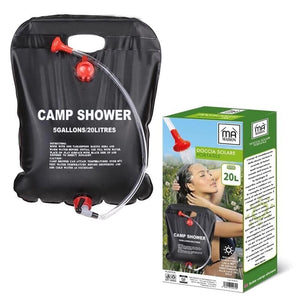 MAURY'S DOCCIA SOLARE PORTATILE PER CAMPING CAPIENZA DA 20 LT