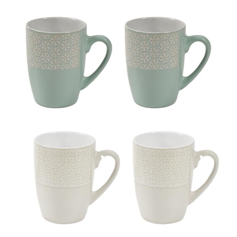 MAURY'S SET 4 TAZZE MUG DA 350CC IN COLORAZIONE ASSORTITO