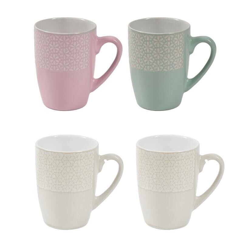 MAURY'S SET 4 TAZZE MUG DA 350CC IN COLORAZIONE ASSORTITO