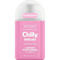 SET 4 CHILLY GEL DETERGENTE INTIMO DA 300ML MAXI NEW DELICATO