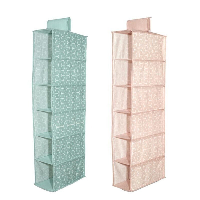 MAURY'S SHAPE GUARDAROBA IN TESSUTO CON 6 RIPIANI IN COLORE ASSORITO