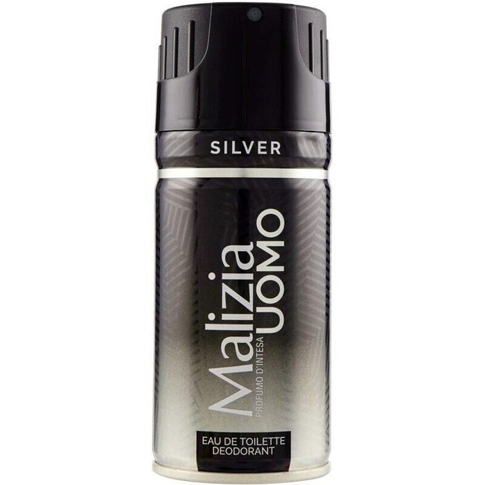 MALIZIA DEODORANTE SPRAY UOMO 150 ML SILVER