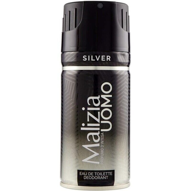 MALIZIA DEODORANTE SPRAY UOMO 150 ML SILVER