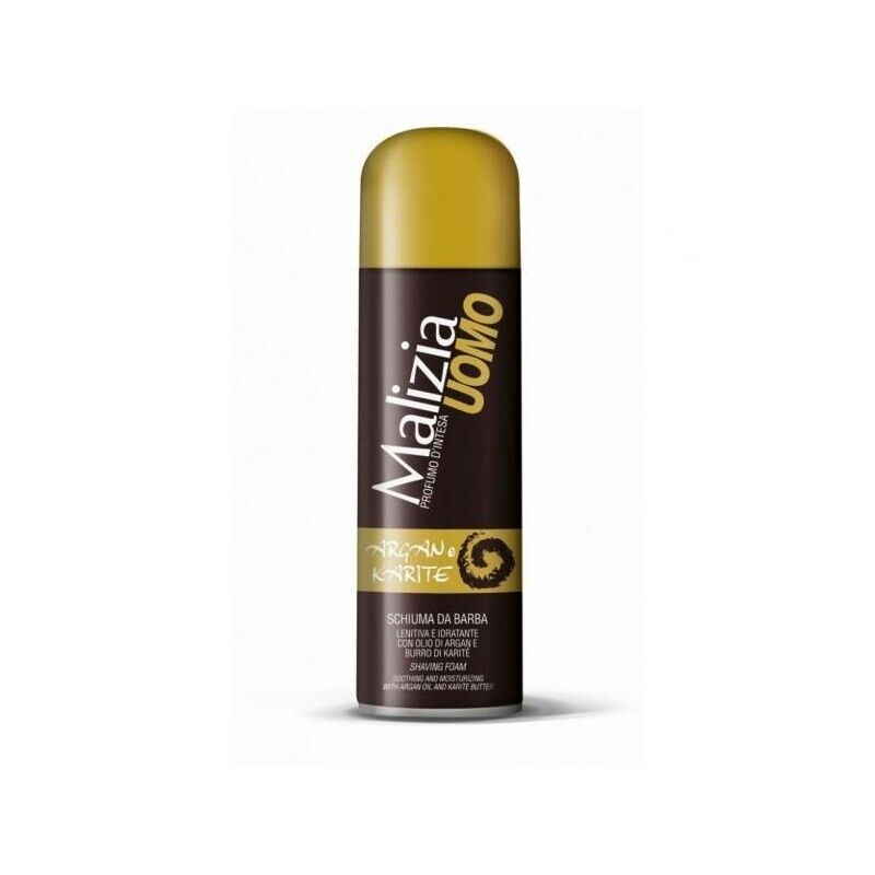 MALIZIA SCHIUMA DA BARBA 300 ML OLIO DI ARGAN & BURRO DI KARITE'